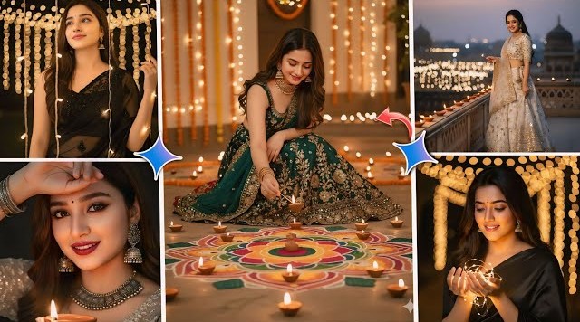 Diwali Prompt for Gemini Girl – 2025 ke Sabse Viral AI Image Prompts! Diwali ka tyohar aate hi har koi apne Instagram aur AI-generated photo edits ko next level par le jaana chahta hai. Especially agar aap ek Gemini girl ho ya aap Gemini AI ka use kar rahe ho, toh aapko chahiye ekdum perfect, trendy aur viral prompt for Diwali image prompt – jo aapki personality aur festival vibes dono ko match kare.
