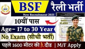 बीएसएफ कांस्टेबल (जीडी) भर्ती 2025